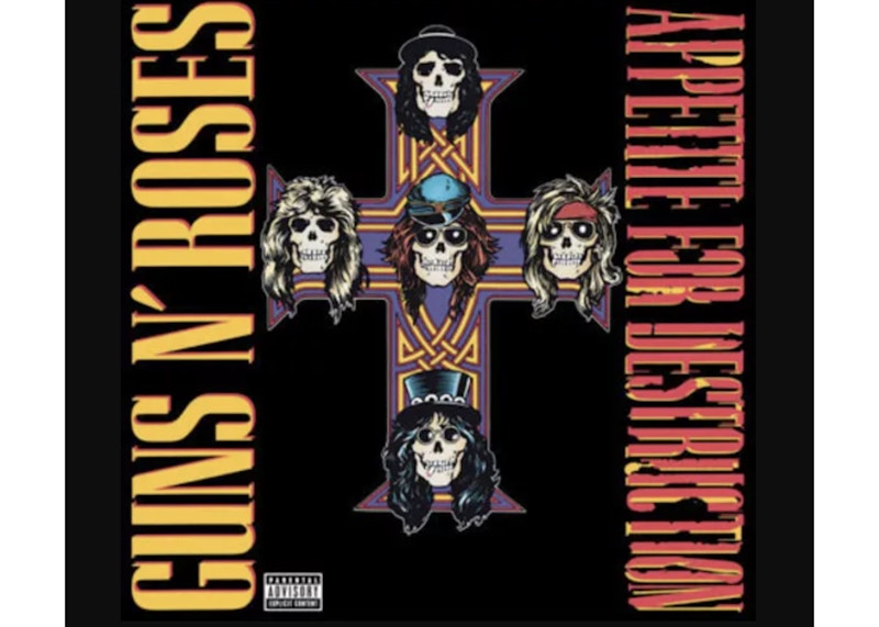 Guns N’ Roses Appetite For Destruction LP Vinyl
