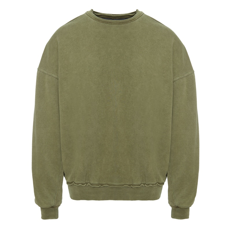 Haider Ackermann Perth Raw Edge Sweater Creme
