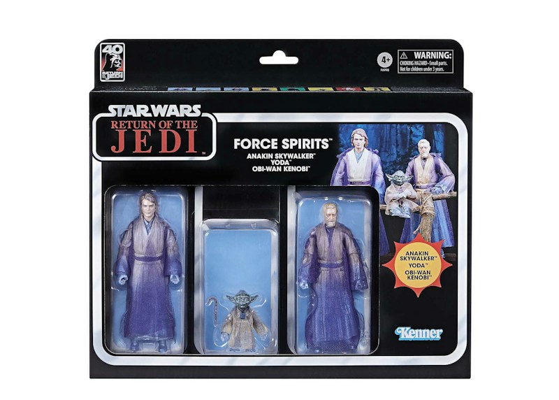 Hasbro Star Wars The Series ROTJ Force Ghosts Action Figure Set