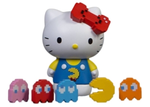 Hello Kitty x Pacman Vinyl Figure Set