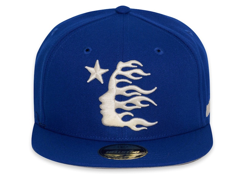 Hellstar Baseball Fitted Hat Blauw