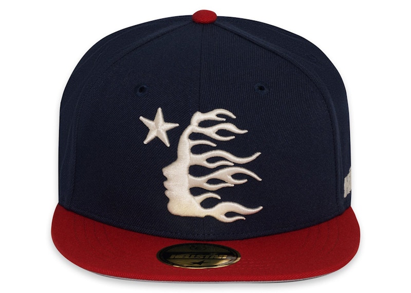 Hellstar Baseball Hat Fitted Blauw