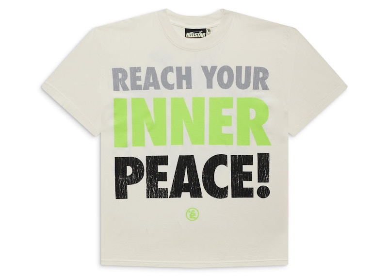 Hellstar Inner Peace T-Shirt Wit