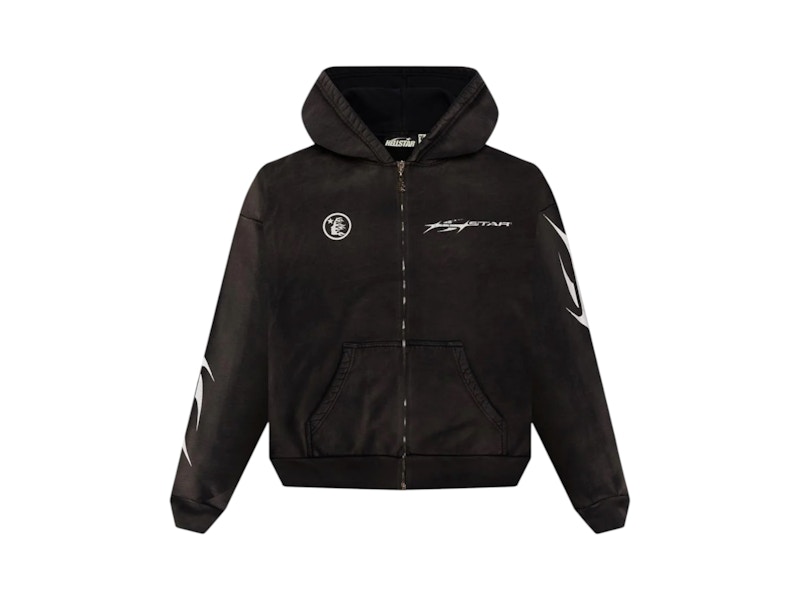 Hellstar Logo Zip-Up Zwart