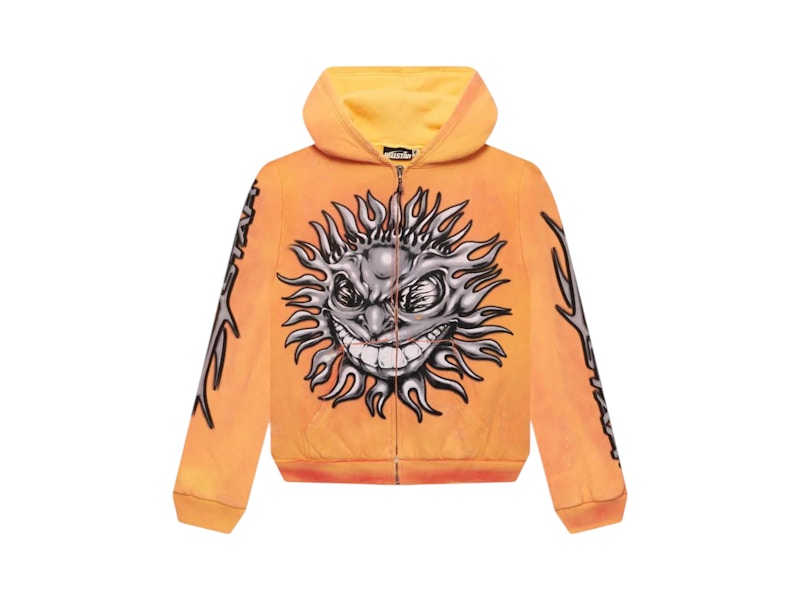 Hellstar Sun Zip-Up Oranje