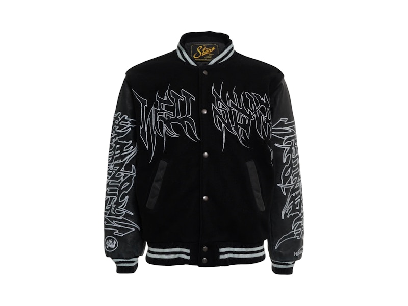 Hellstar Varsity Jacket Zwart