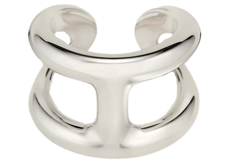 Hermes Ring Large Model Osmose Zilver