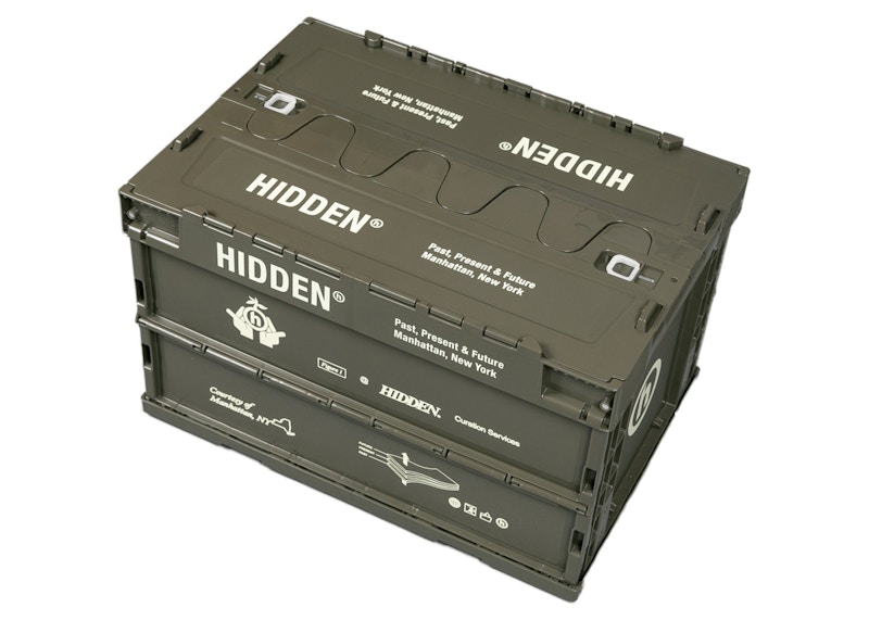 Hidden NY Stackable Crate Groen