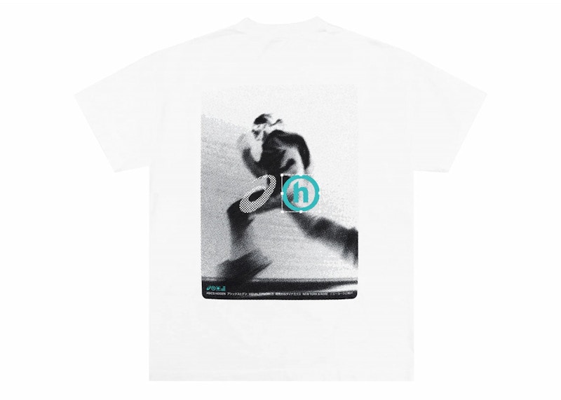 Hidden NY x ASICS Run Man Tee Wit