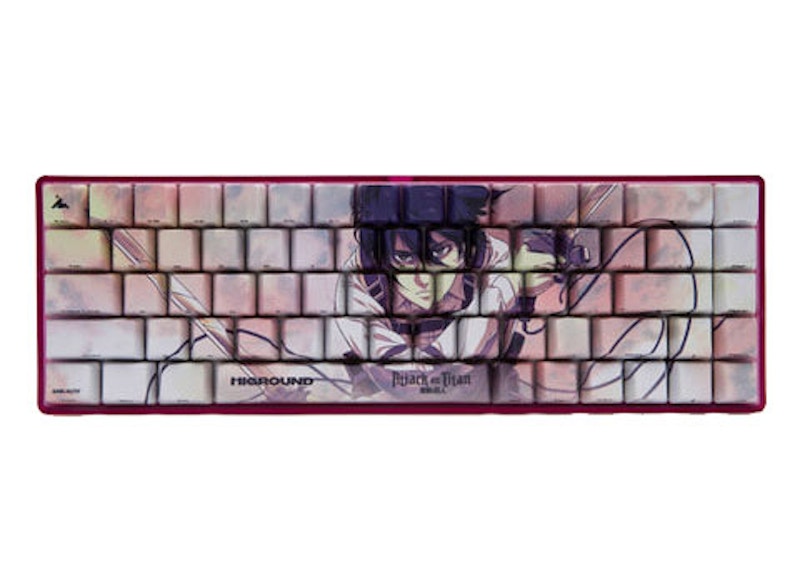 Higround x Aot2 Mikasa Base 65 Keyboard