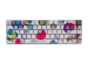 Higround x Pokemon Poké Ball Sticker Basecamp 65 Keyboard