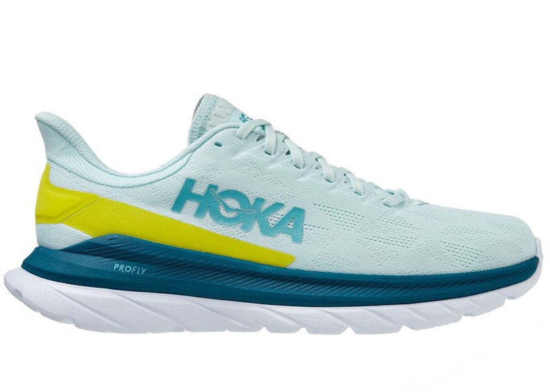 Hoka One One Mach 4 Glass Blauw