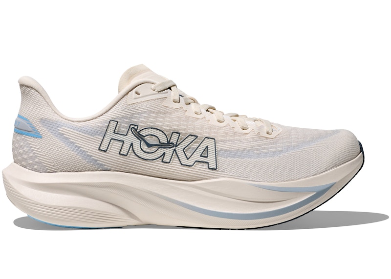 Hoka One One Mach 7 Alabaster Soaring Blauw