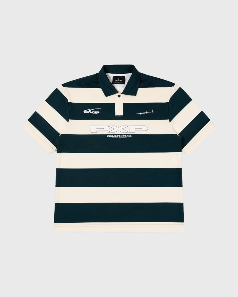Project X Paris Loose Horizontal Stripe Polo