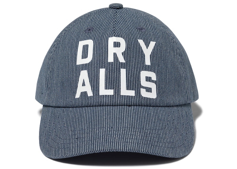 Human Made 6 Panel Striped Cap Indigo