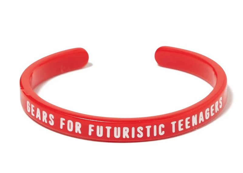 Human Made Acrylic #1 Thin Bangle Rood