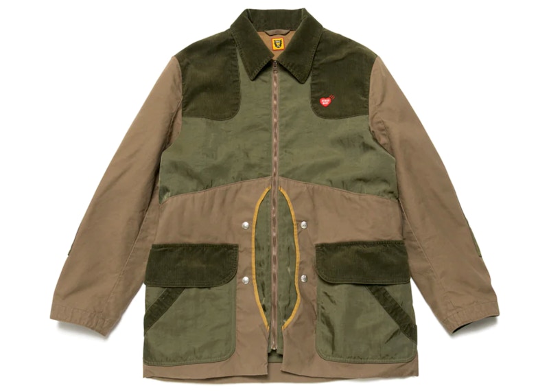 Human Made Hunting Jacket Drab Olijf