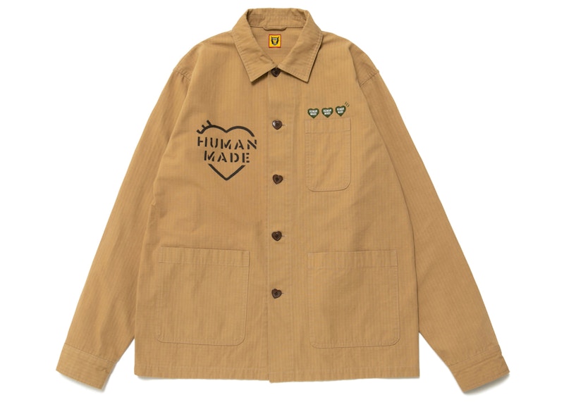 Human Made Military Overshirt Beige