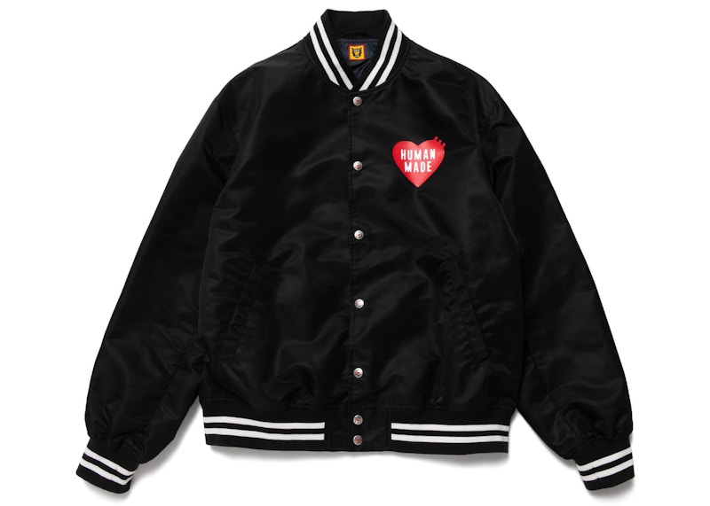 Human Made Nylon Stadium Jacket Zwart