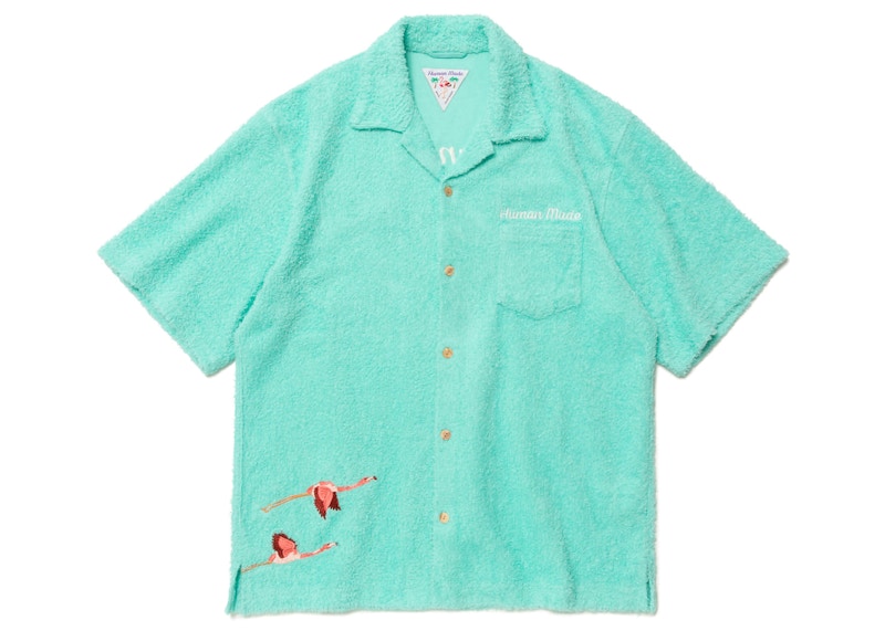Human Made Pile Shirt Groen
