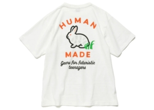 Human Made Pocket Rabbit #2 T-Shirt Wit