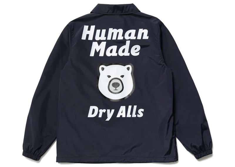 Human Made Polar Bear Coach Jacket Blauw