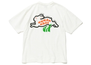 Human Made Rabbit Graphic #2 T-Shirt Wit