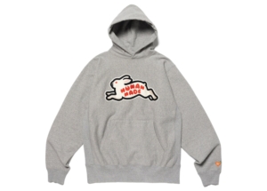 Human Made Rabbit Heavy Weight Hoodie Grijs