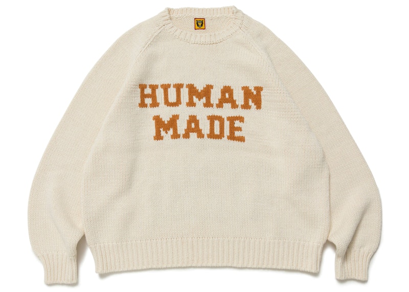 Human Made Rabbit Raglan Knit Sweater Wit