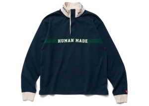 Human Made Rugby Shirt Blauw