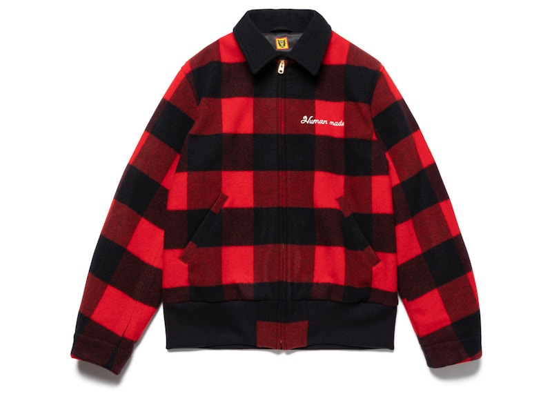 Human Made Zip-Up Lumber Jacket Rood