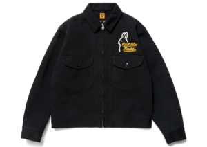 Human Made Zip-Up Work Jacket Blauw