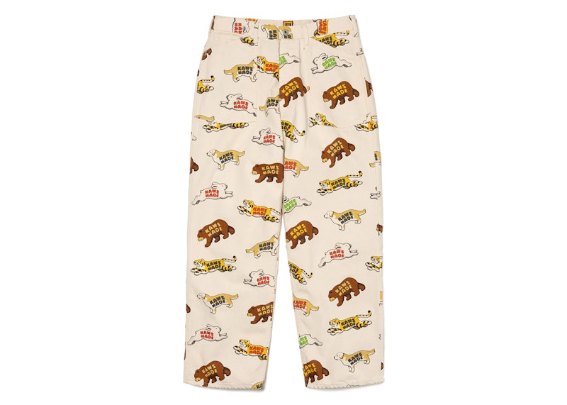 Human Made x KAWS Animal Patterned Pants Wit
