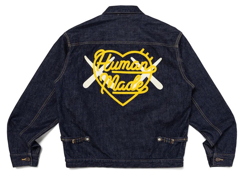Human Made x KAWS Work Jacket Indigo