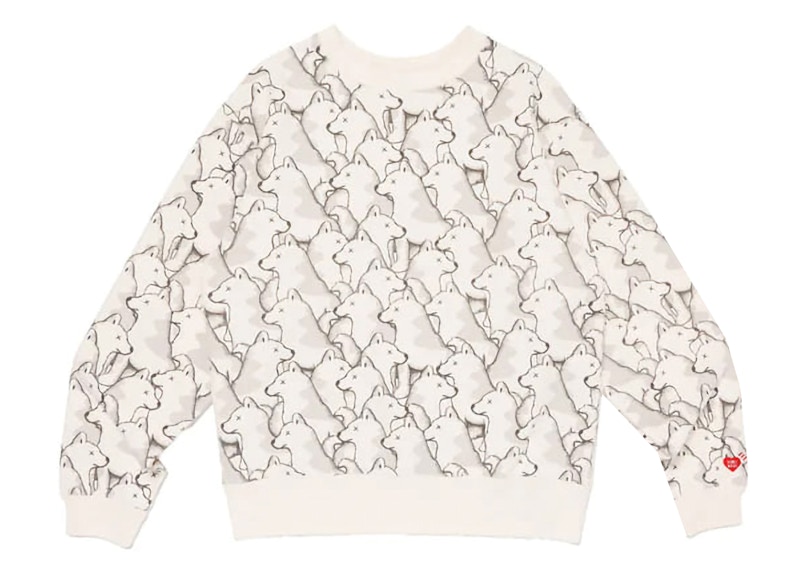 Human Made x KAWS Made I Sweatshirt Natural