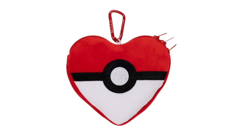Human Made x Pokemon Made Heart Stuffed Passcase Rood