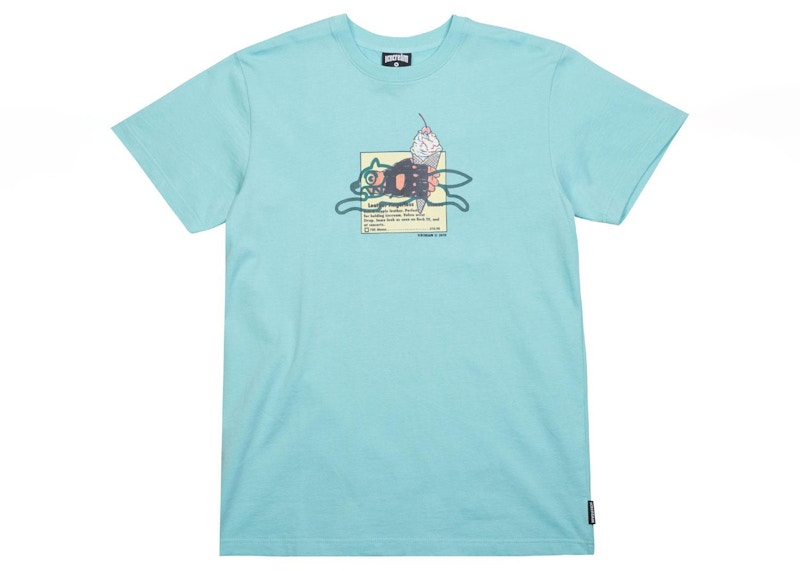 Ice Advertising Tee Blauw
