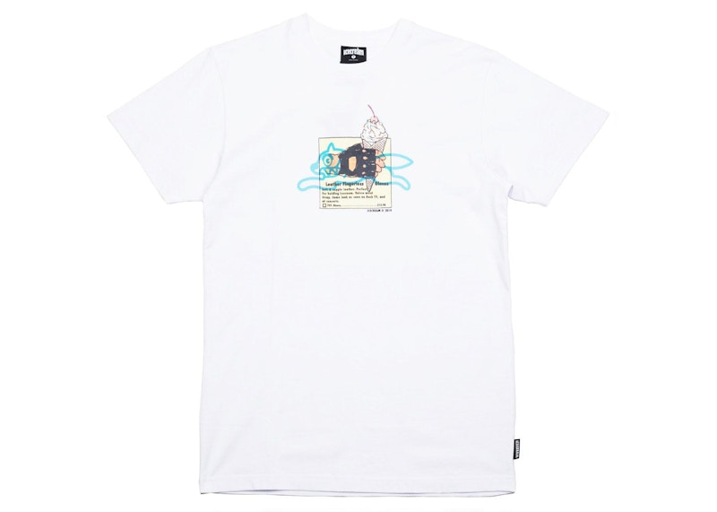 Ice Advertising Tee Wit