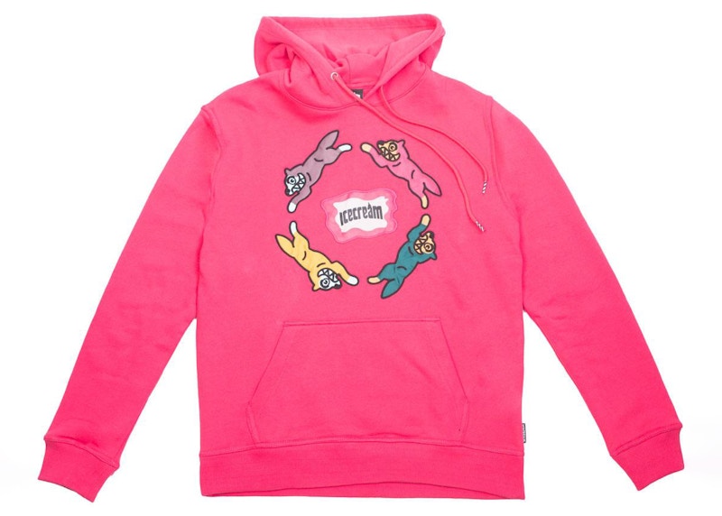 Ice Chase Hoodie /Raspberry Roze