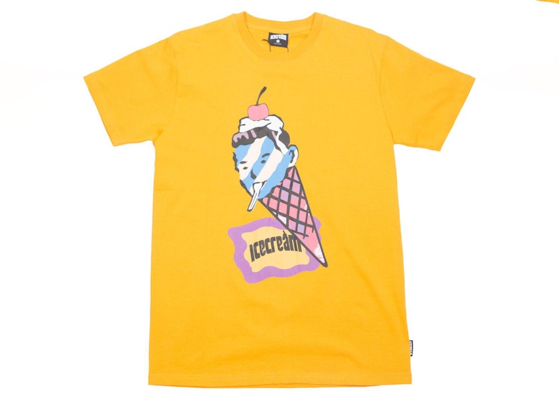 Ice Conehead Tee Geel