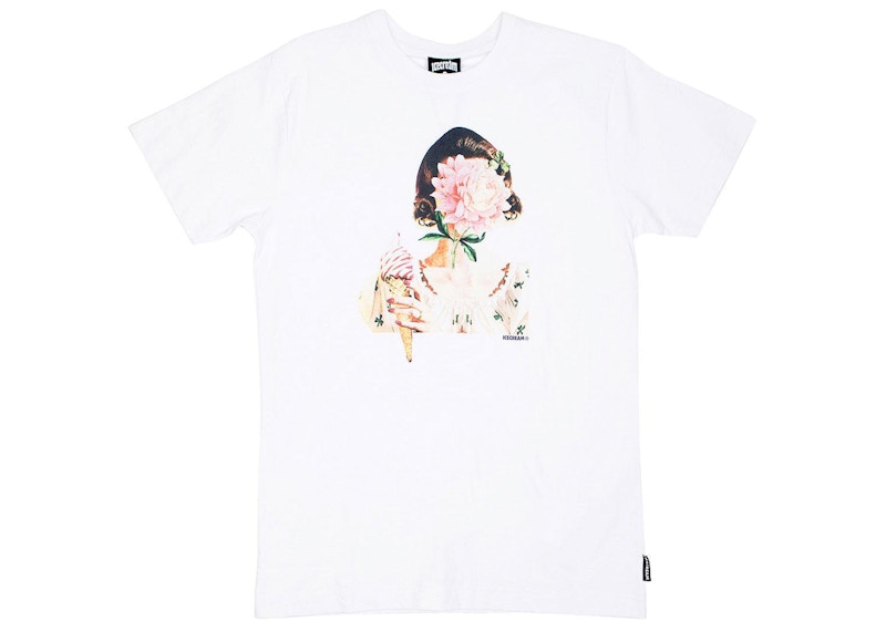 Ice Face Tee Wit