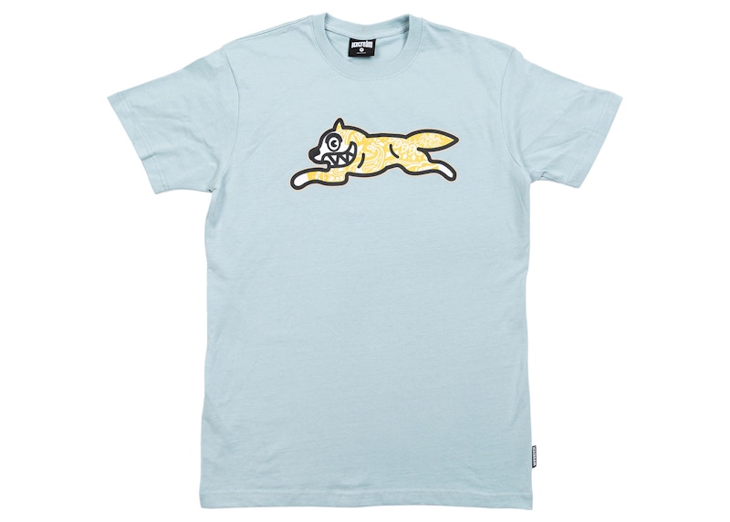 Ice Paisley Tee Blauw
