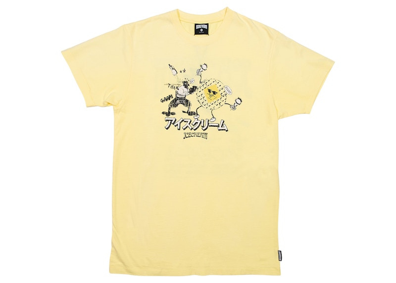 Ice Reynolds Knit Tee Geel