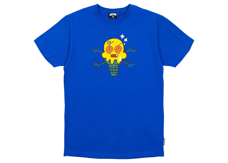 Ice Wasted Tee Blauw