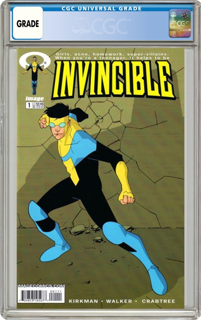 Image Invincible #1 Comic Book CGC Graded