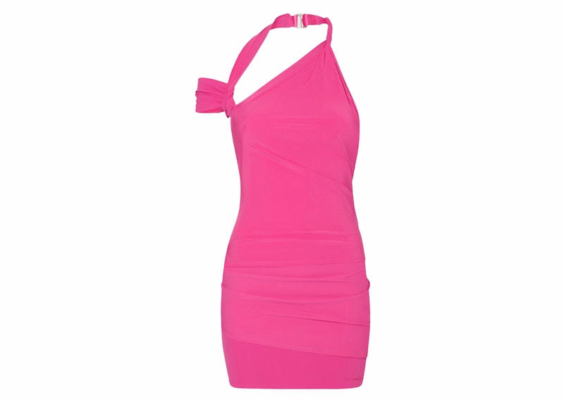 Jacquemus x Nike La Robe Drapée Dress Dark Roze
