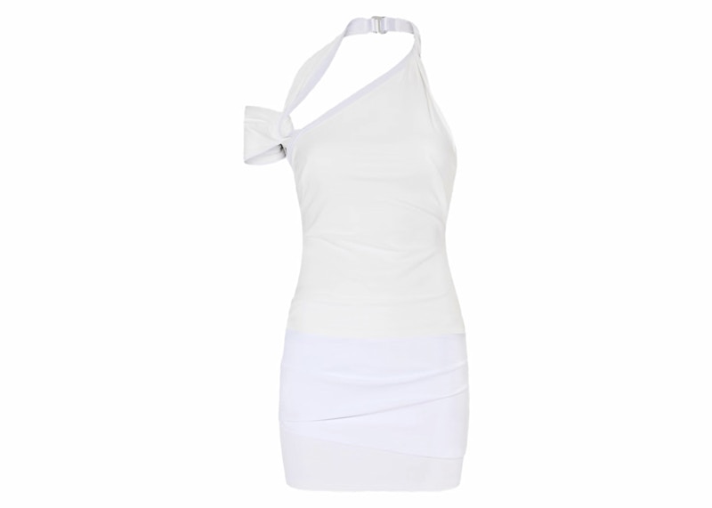 Jacquemus x Nike La Robe Drapée Dress Wit