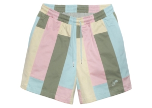 Joe Freshgoods Panel Shorts Multi Color Multicolor