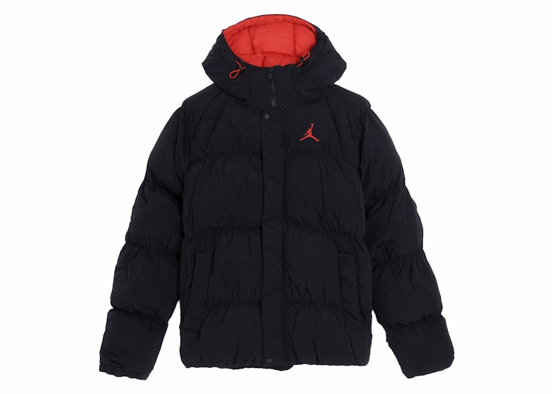 Jordan Essential Puffer Jacket Zwart