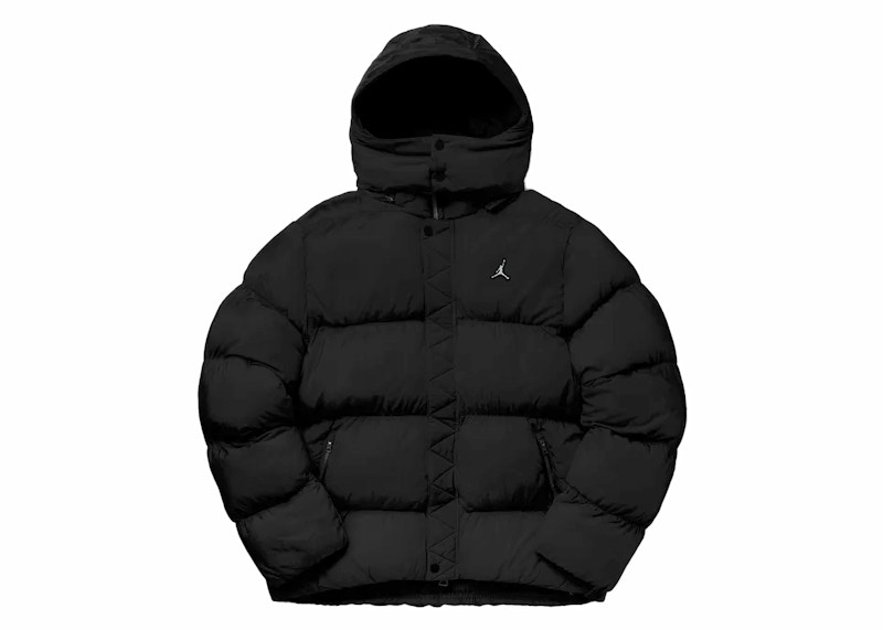 Jordan Essentials Statement Puffer Jacket Zwart